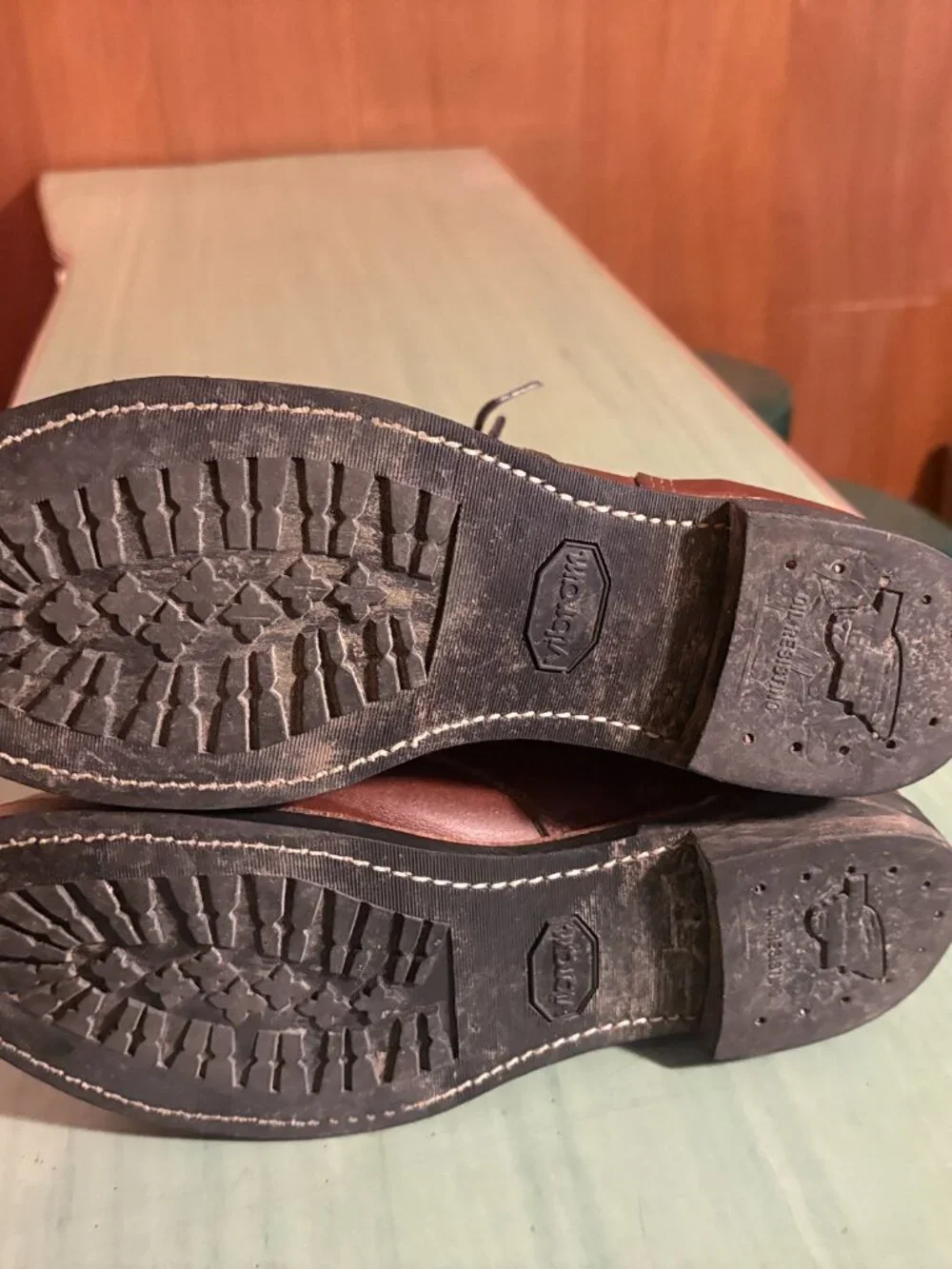 Mens Red Wing Indian Motorcycles Iron Ranger 4313 Cap Toe Boots Size 10 D